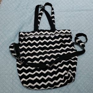 Retro metro foldover bag by thirty one